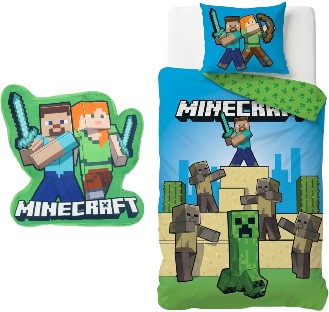 Minecraft Slaapkamerset