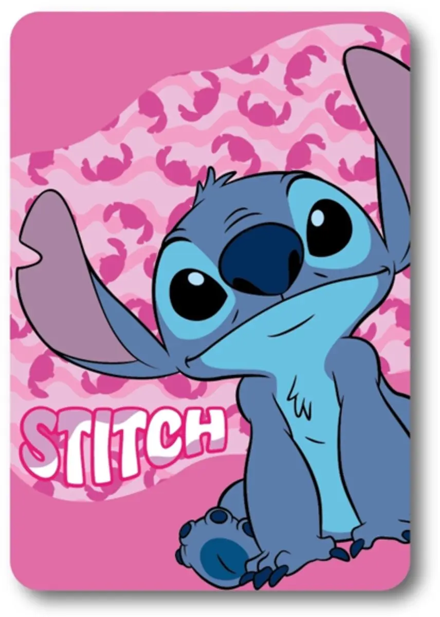 Lilo & Stitch Slaapkamerset Roze - Kussen & Fleece Deken - afbeelding 5 van 6
