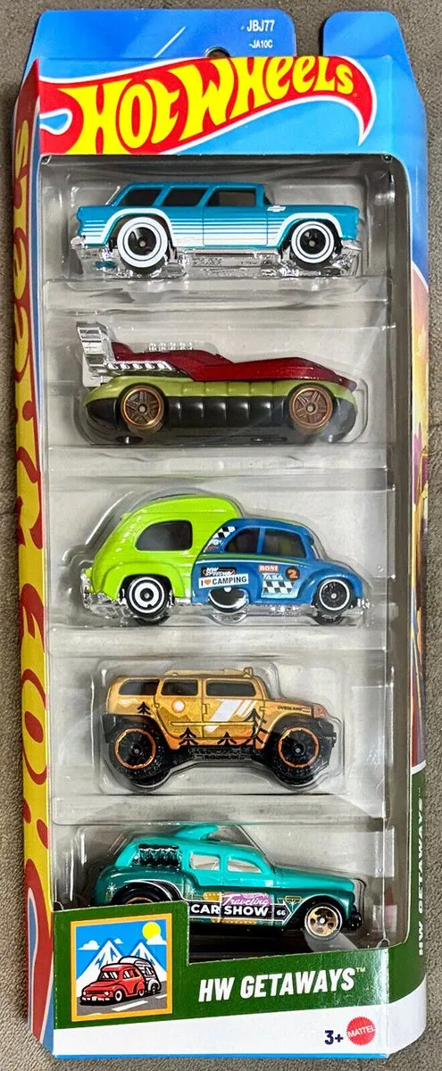 Hot Wheels Camping Getaway HW Set 5 Stuks