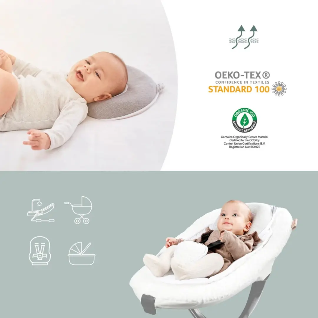 Babymoov Ergonomisch Hoofdkussen - Smokey - afbeelding 5 van 6