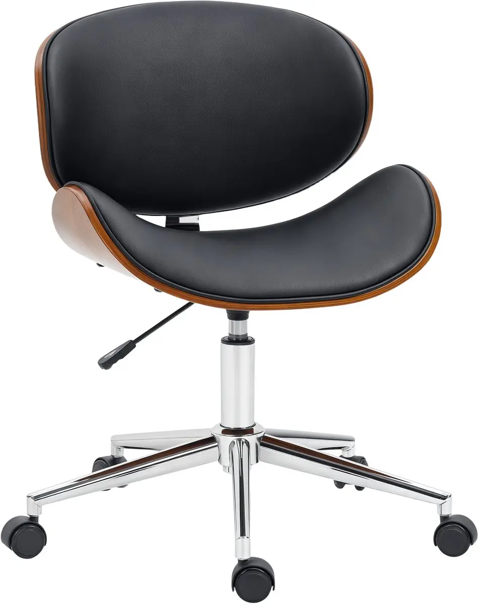 Vinsetto-bureaustoel-PU synthetische hoes-53x53x87cm-zwart