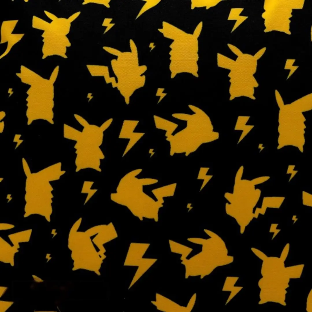 Pokémon Pikachu Kussen - Geel/Zwart - afbeelding 3 van 6
