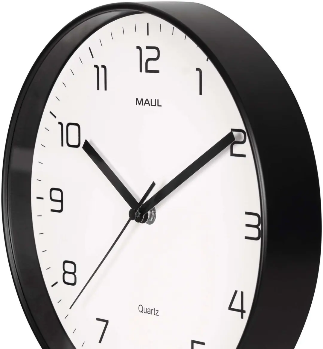 MAUL Wandklok MAULdrip Ø25,5cm - Zwart - afbeelding 4 van 6