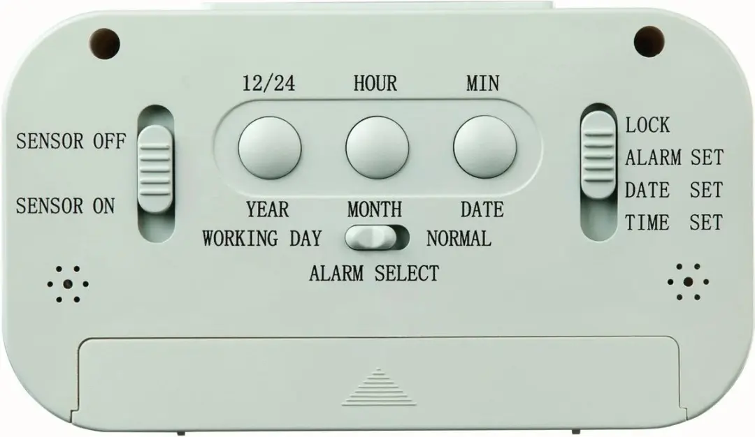 Hama RC 660 Radiogestuurde Wekker - Muntgroen - afbeelding 6 van 6