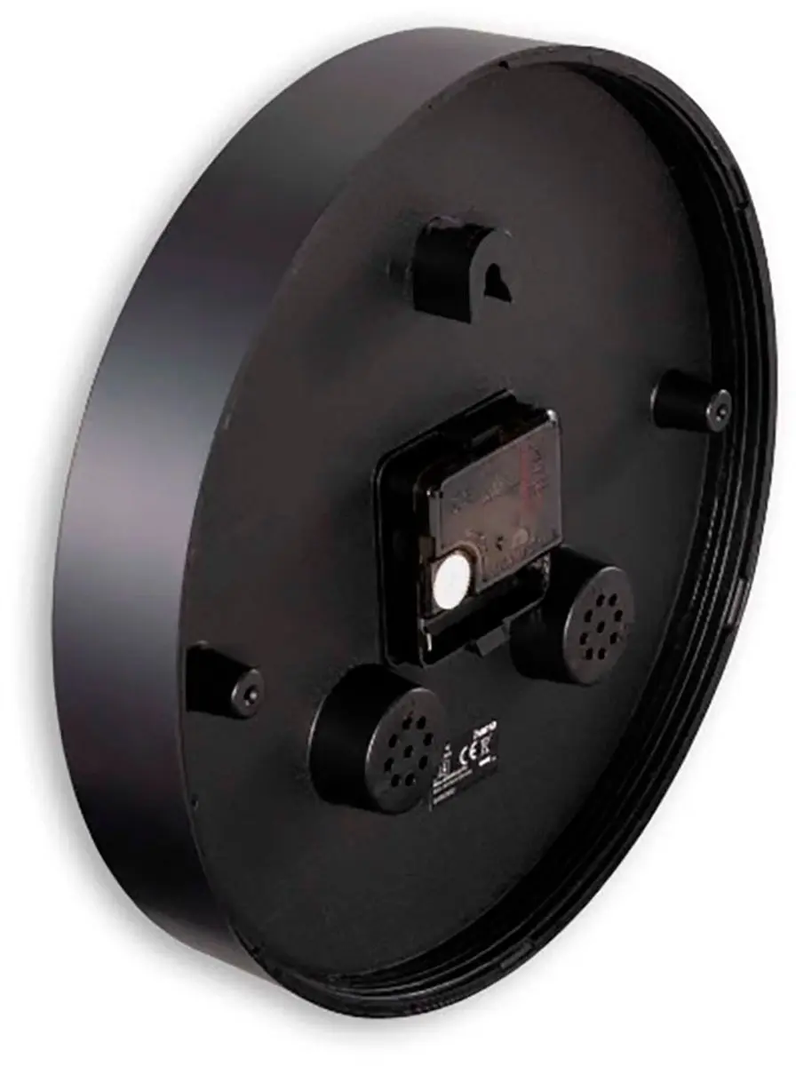 Hama Malta Wandklok Thermohygrometer - Zwart - afbeelding 3 van 6