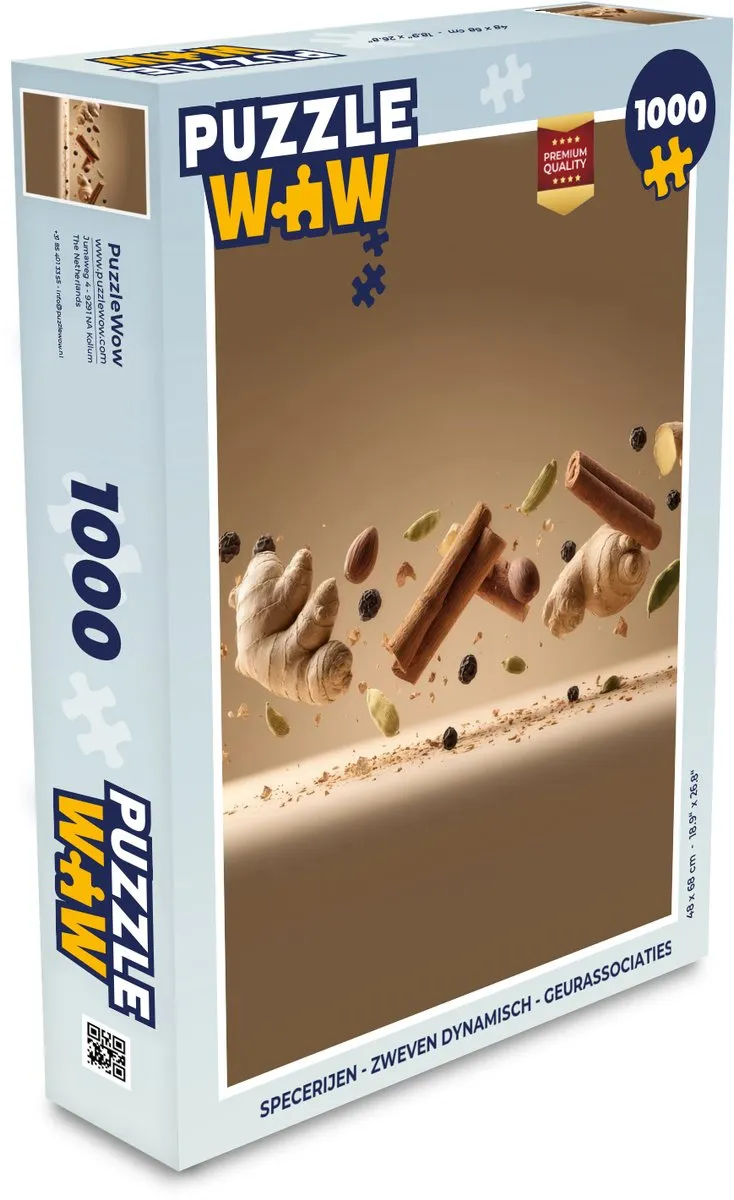 PuzzleWow Legpuzzel 1000 Stuks
