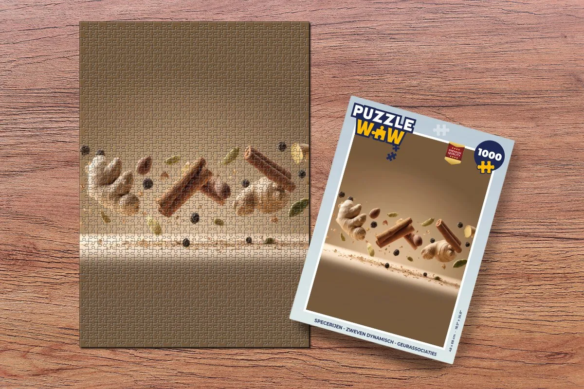 PuzzleWow Legpuzzel 1000 Stuks - Multicolor
