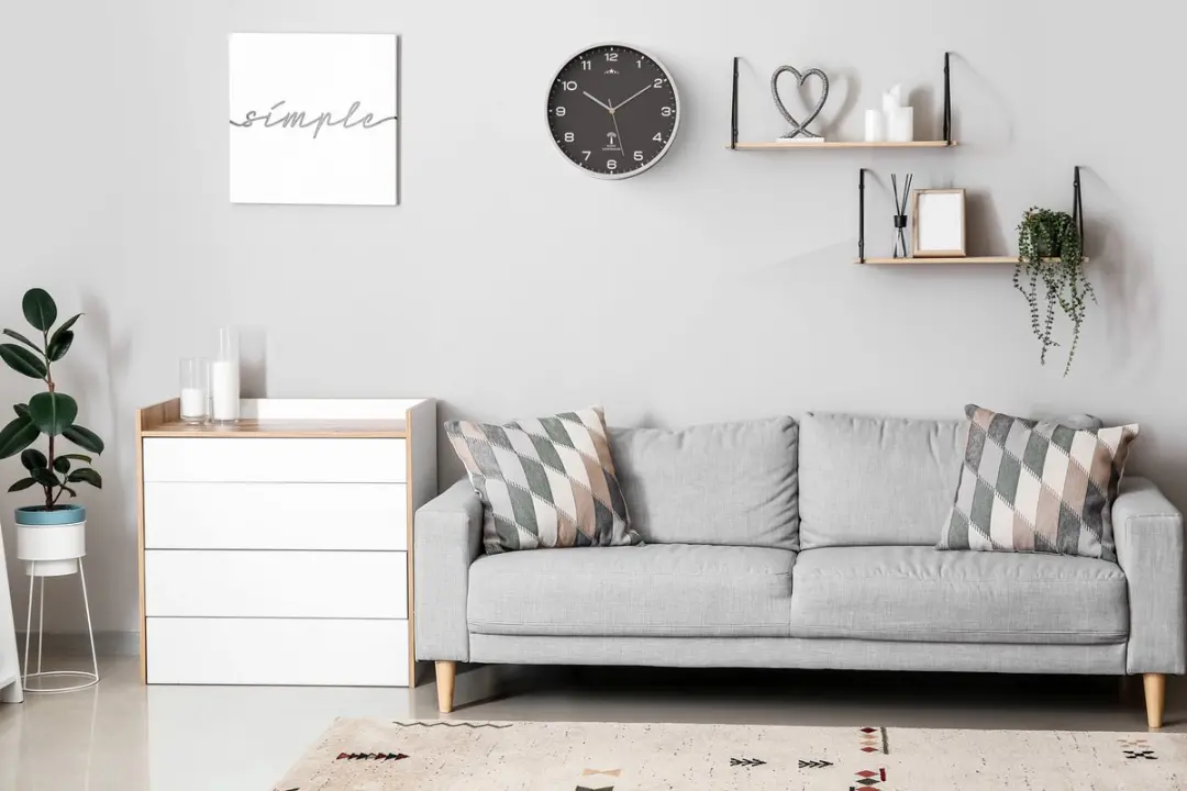 Monzana Wandklok Radiogestuurd Ø31cm - Zwart
