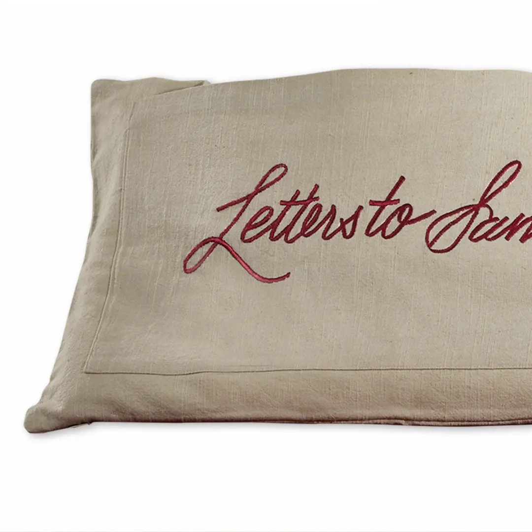 Loberon Kussenhoes Welenzas - beige/rood - afbeelding 3 van 6
