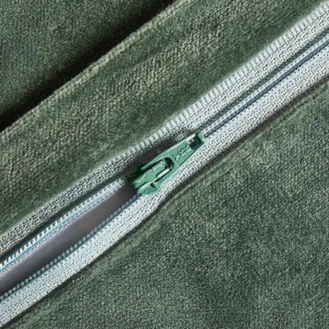 Loberon Kussenset 2-delig Olivienne Rood/ Groen - afbeelding 2 van 6