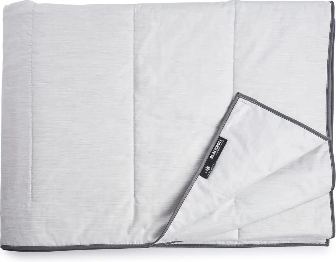 BLACKROLL Recovery Deken 135x200cm - Wit/Grijs - afbeelding 2 van 6