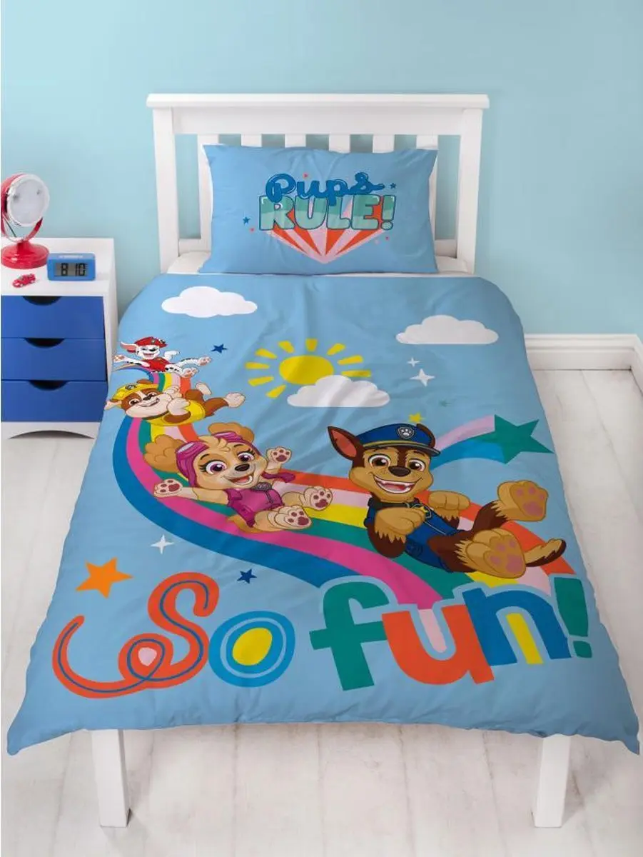 PAW Patrol Dekbedovertrek Eenpersoons