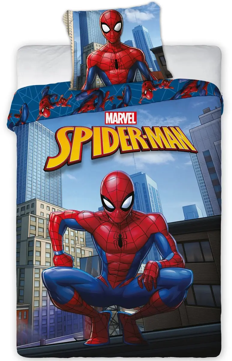 SpiderMan Dekbedovertrek City Hero