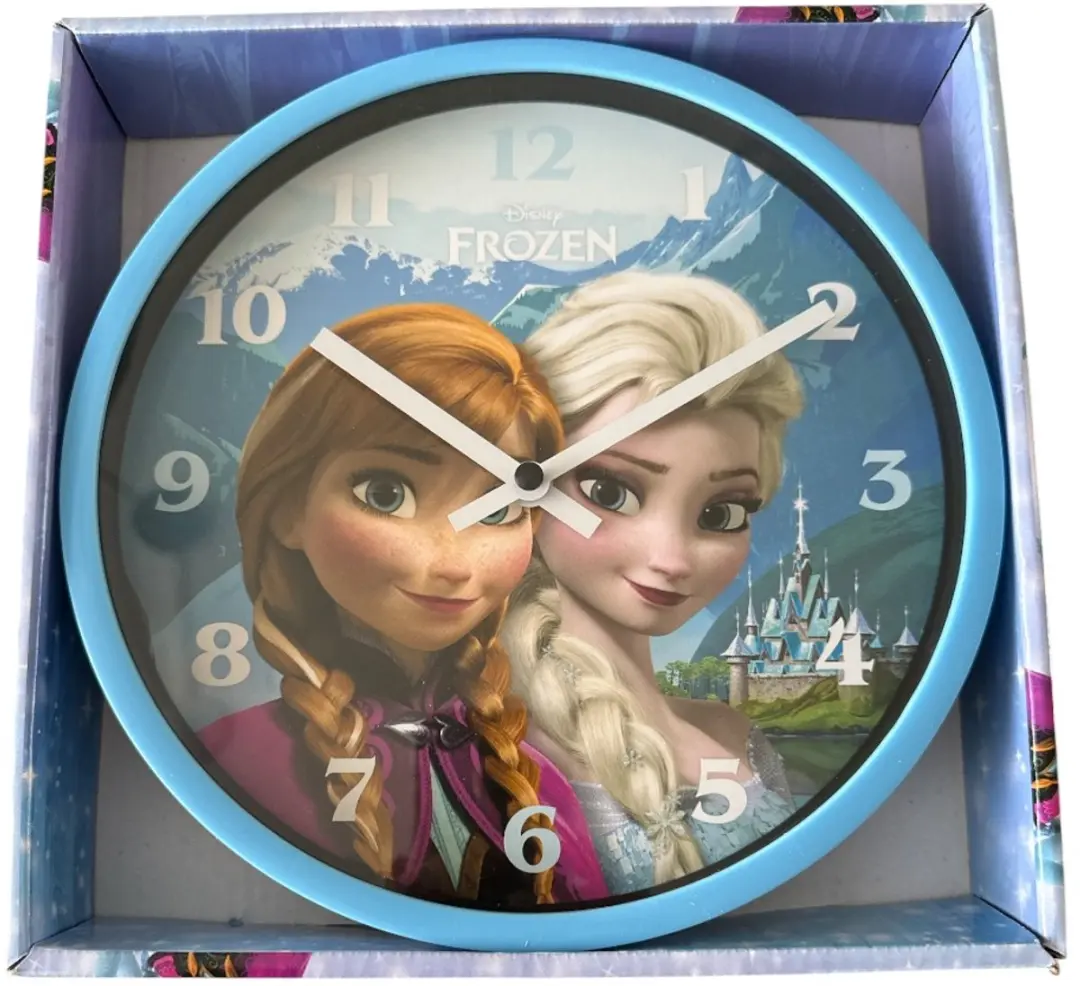 Frozen Wandklok Kinderkamer