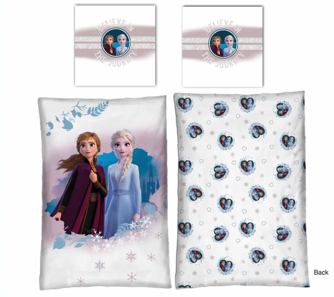 Disney Frozen Dekbedovertrek forest 140 x 200 cm