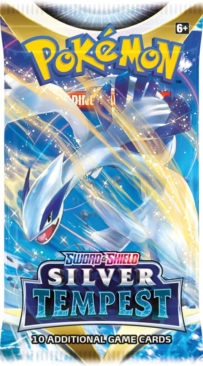 Pokémon Silver Tempest Booster Pack - Sword & Shield TCG 183-85091