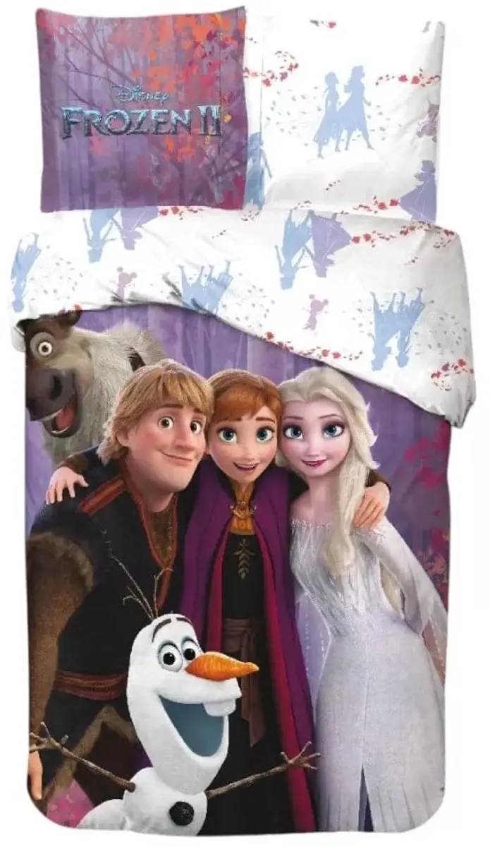 Frozen Dekbedovertrek Magic Team 140 x 200 cm