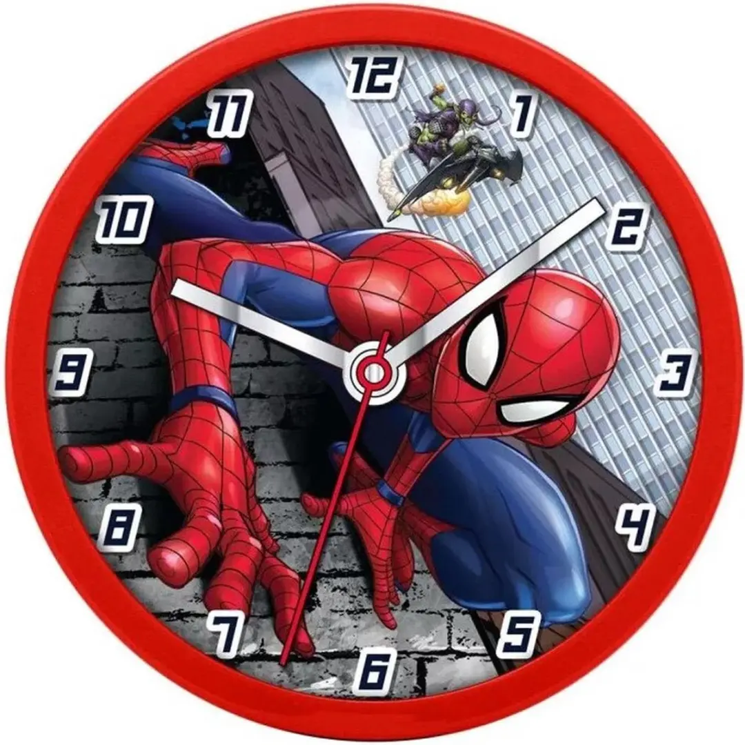 Marvel Spider-Man Wandklok 25cm - Multi Colour - afbeelding 4 van 4