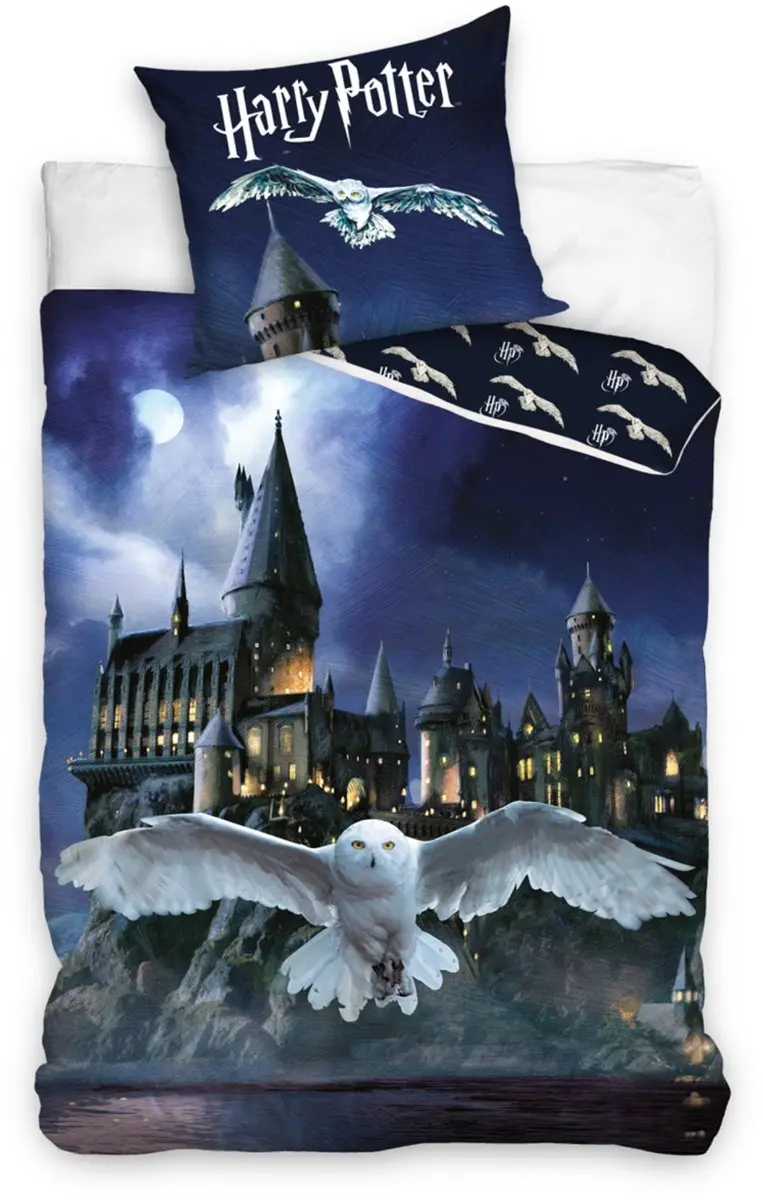 Harry Potter Dekbedovertrek Eenpersoons 140x200cm
