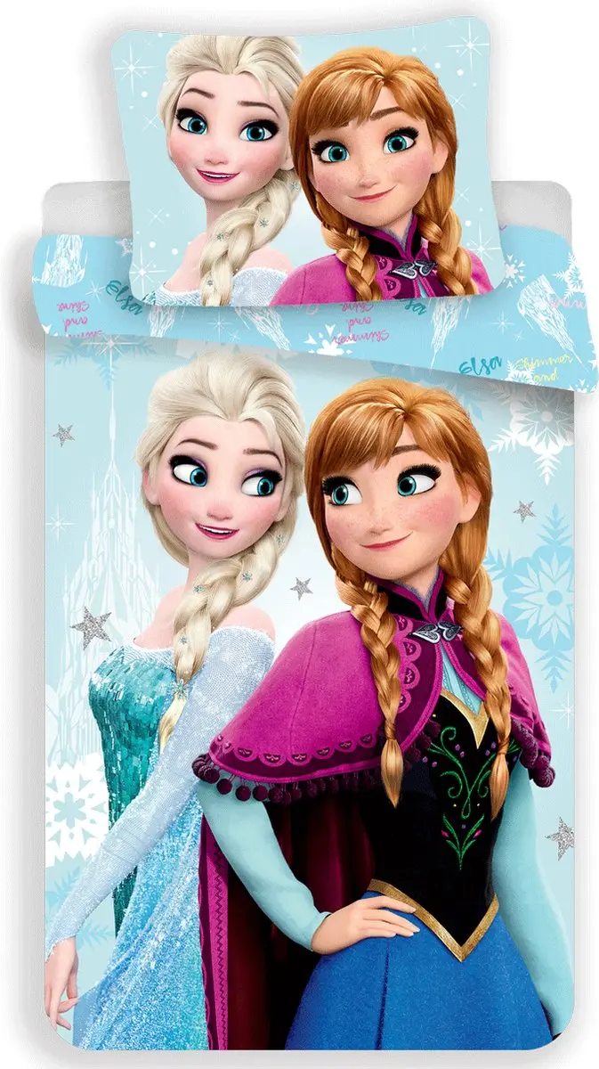 Disney Frozen Dekbedovertrek Eenpersoons 140x200cm