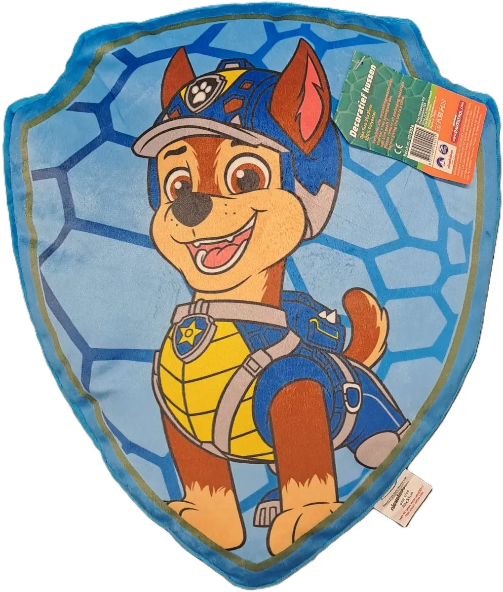 Paw Patrol Chase vormkussen 30x35 cm