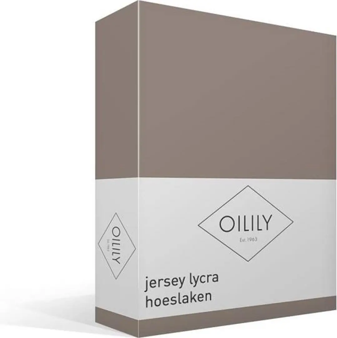 OLY Jers Lycra HL Taupe 080/090x200/220