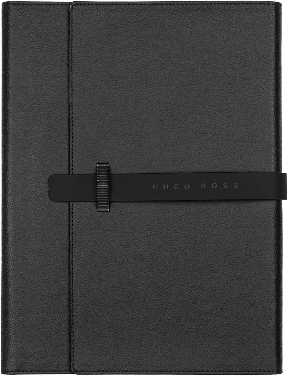 Hugo Boss Illusion Gear Schrijfmap - Black