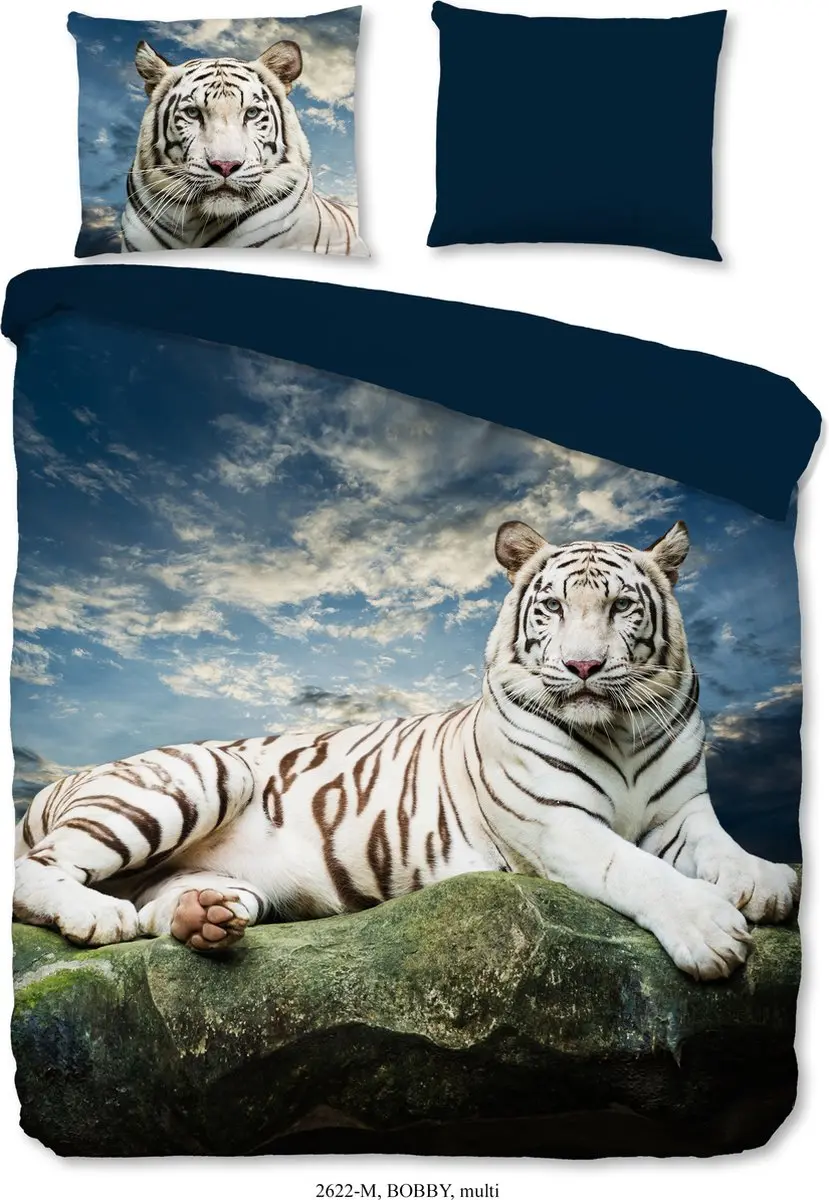 Pure Dekbedovertrek "witte tijger"