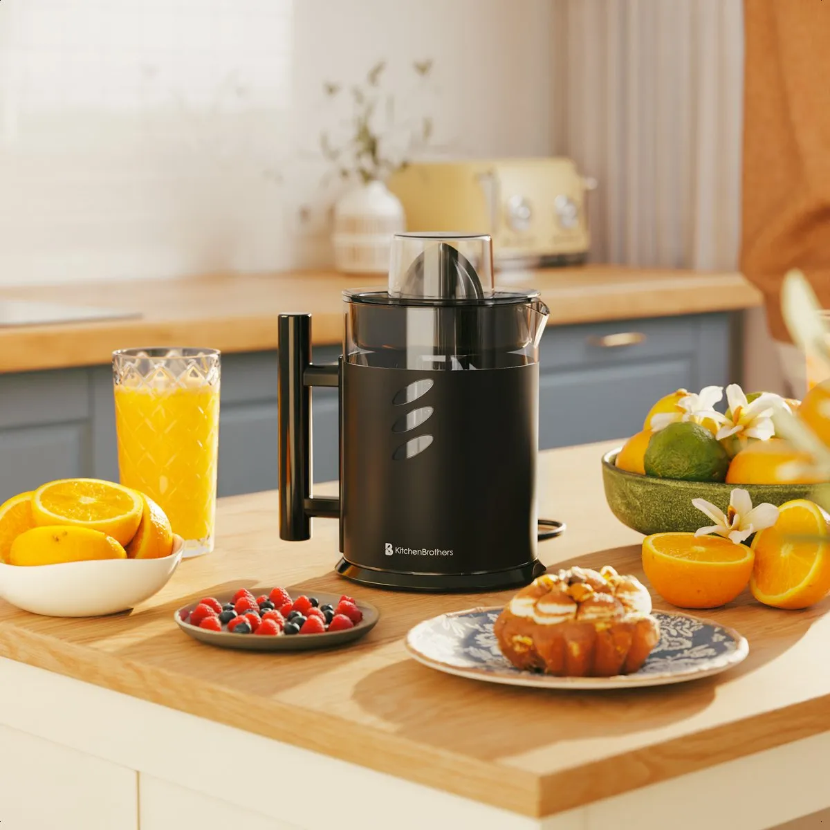 KitchenBrothers KB1004179 Citruspers - 1L - Zwart
