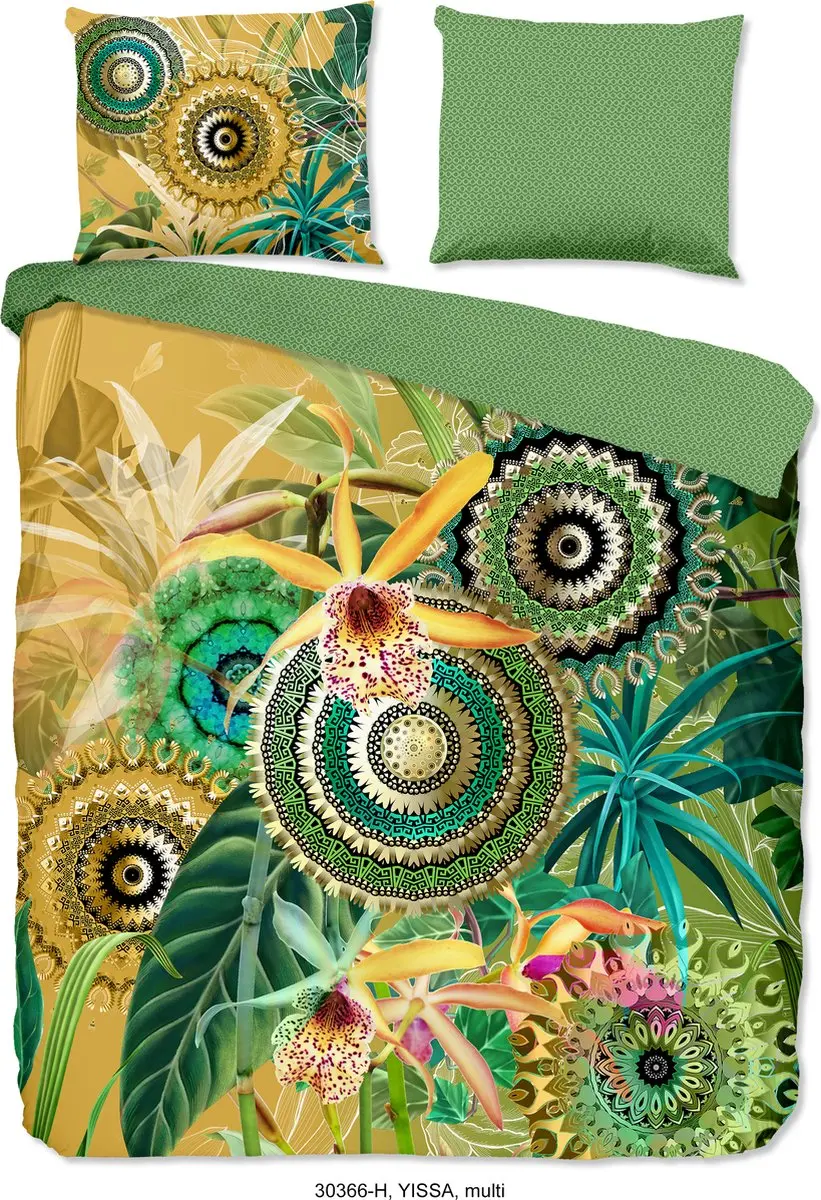 HIP dekbedovertrek mandala's, bladeren en bloemen