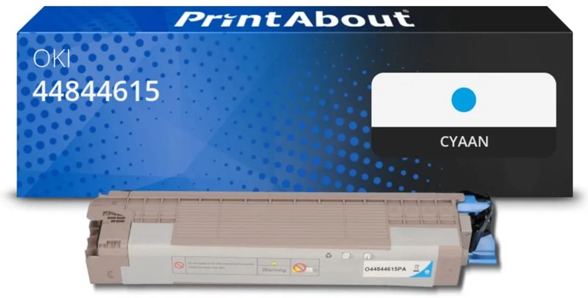 PrintAbout OKI 44844615-PA Toner Cyaan