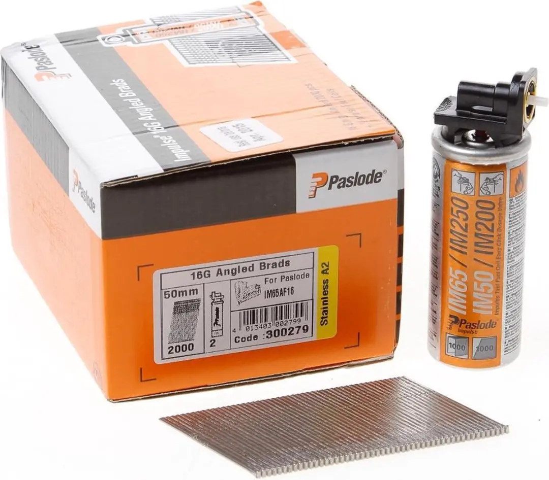 Paslode AF16 RVS A2 Nagels 50mm - 2000 Stuks