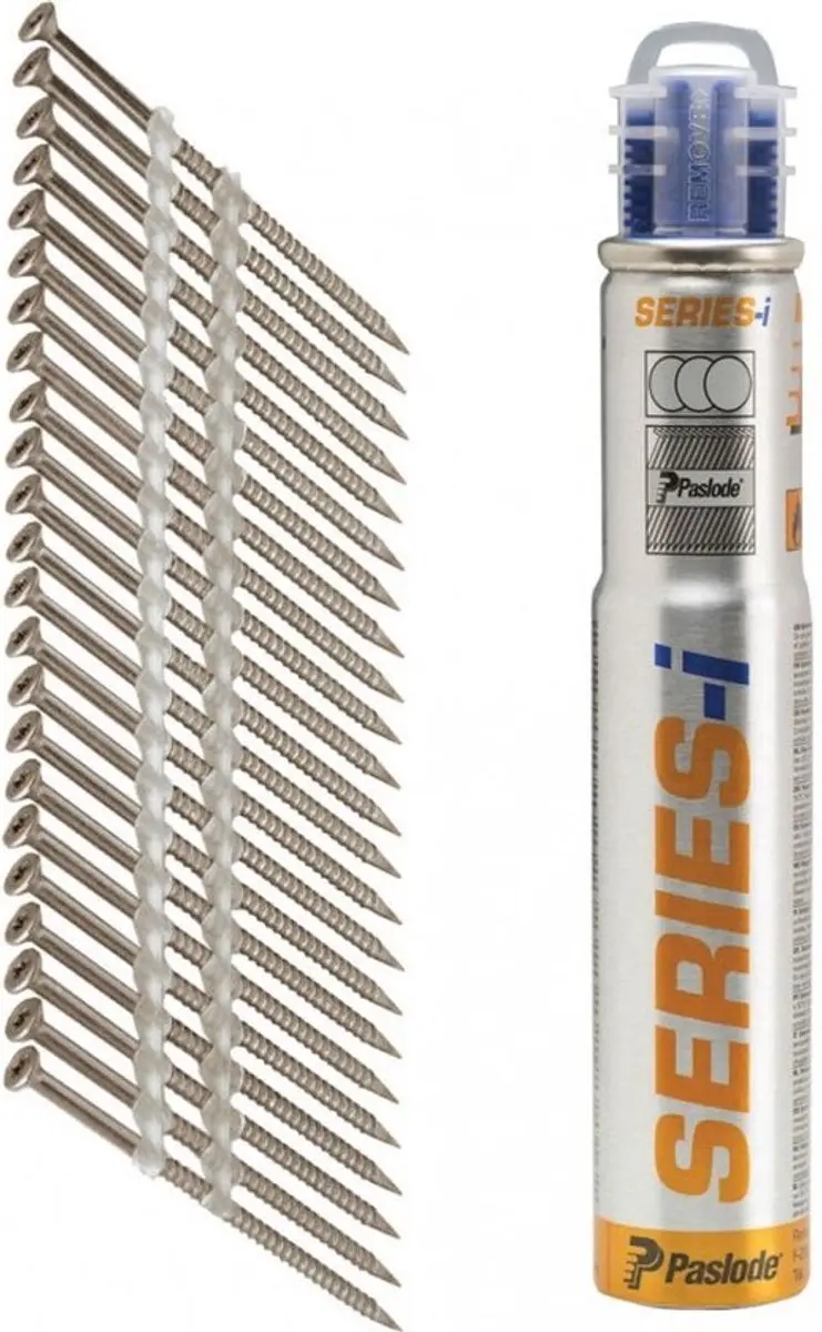 Paslode Stripspijker RounDrive 2.8x51mm - 3750 Stuks + Gaspatronen