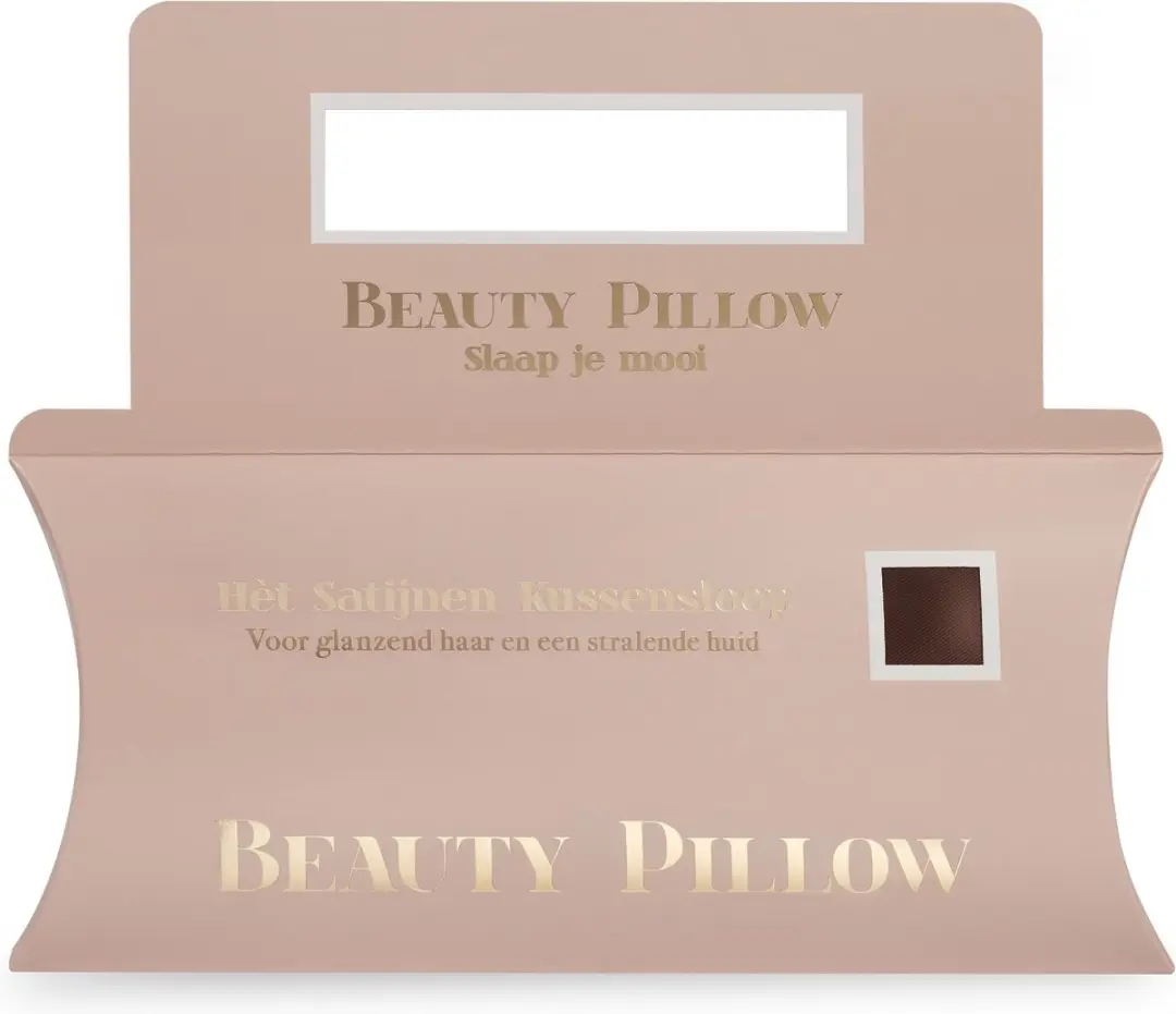 Beauty Pillow Satijnen Kussensloop 60x70cm - Chocolate Brown