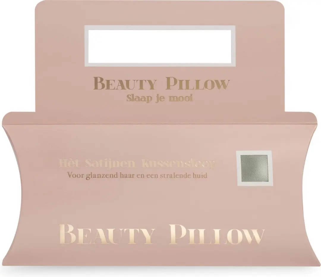 Beauty Pillow Satijnen Kussensloop 60x70cm - Olive Green