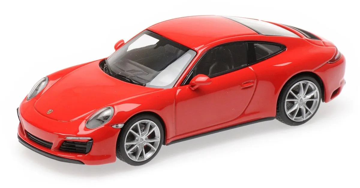Porsche 911 Carrera 4S 2016 Minichamps 1:43 - Multicolor