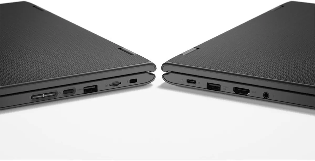 Lenovo 300e AMD 3015e Laptop 11,6" - 64GB - Zwart