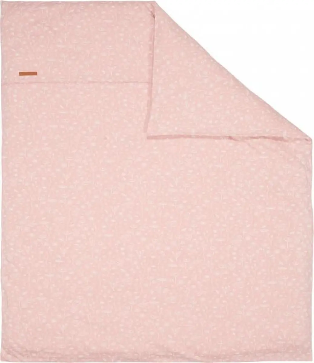 Little Dutch Wild Flower Dekbedovertrek Wieg Pink 80 x 80 cm