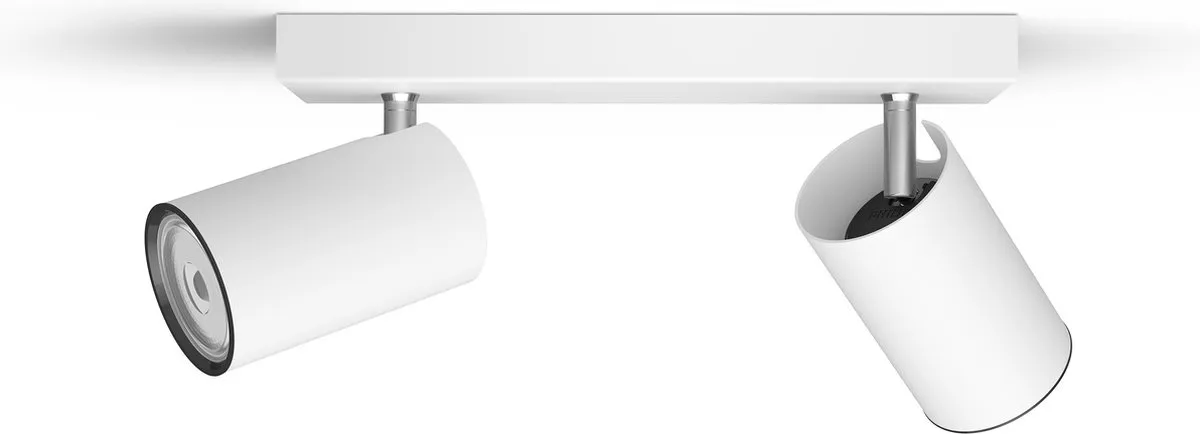Philips Kosipo Opbouwspot 2-lichts - Wit