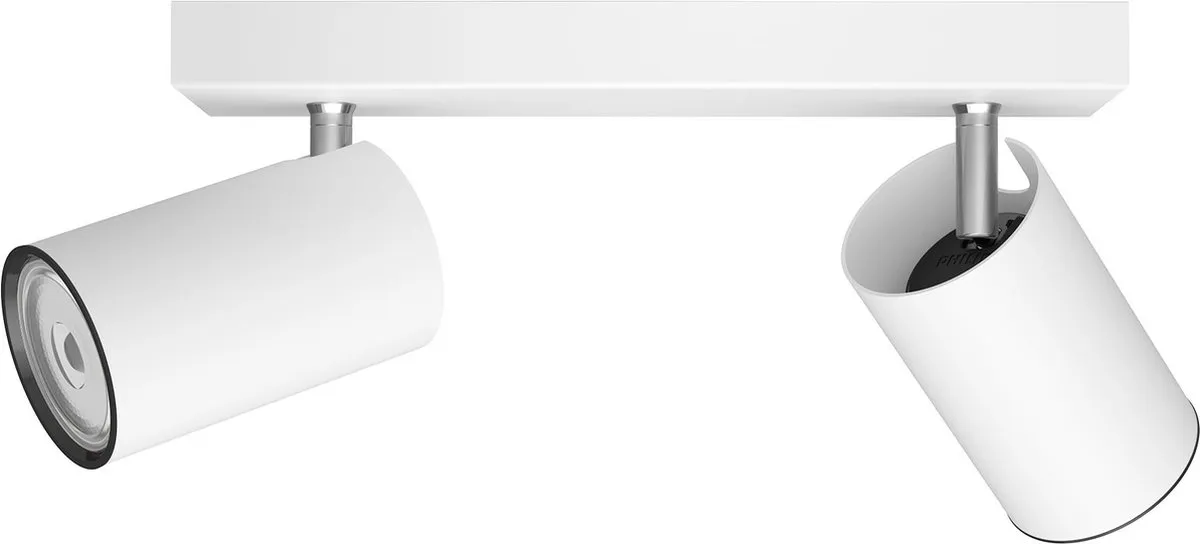 Philips Kosipo Opbouwspot 2-lichts - Wit