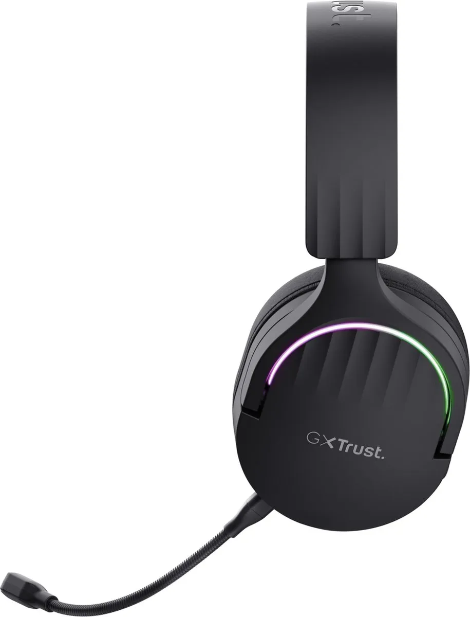 Trust GXT 491 Fayzo Draadloze Gaming Headset - 7.1 Surround - Zwart - afbeelding 6 van 6