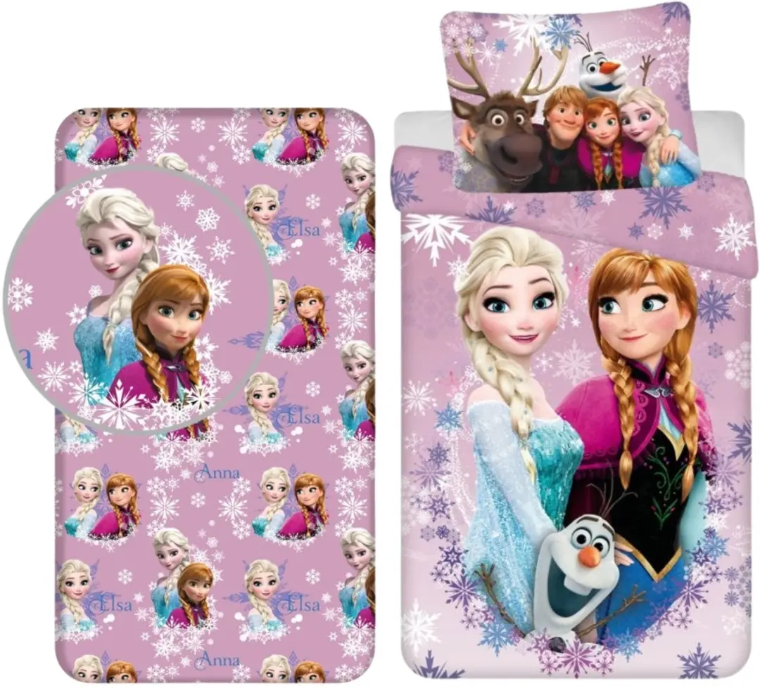 Disney Frozen Slaapkamerset Eenpersoons - Multi Colour - afbeelding 4 van 6