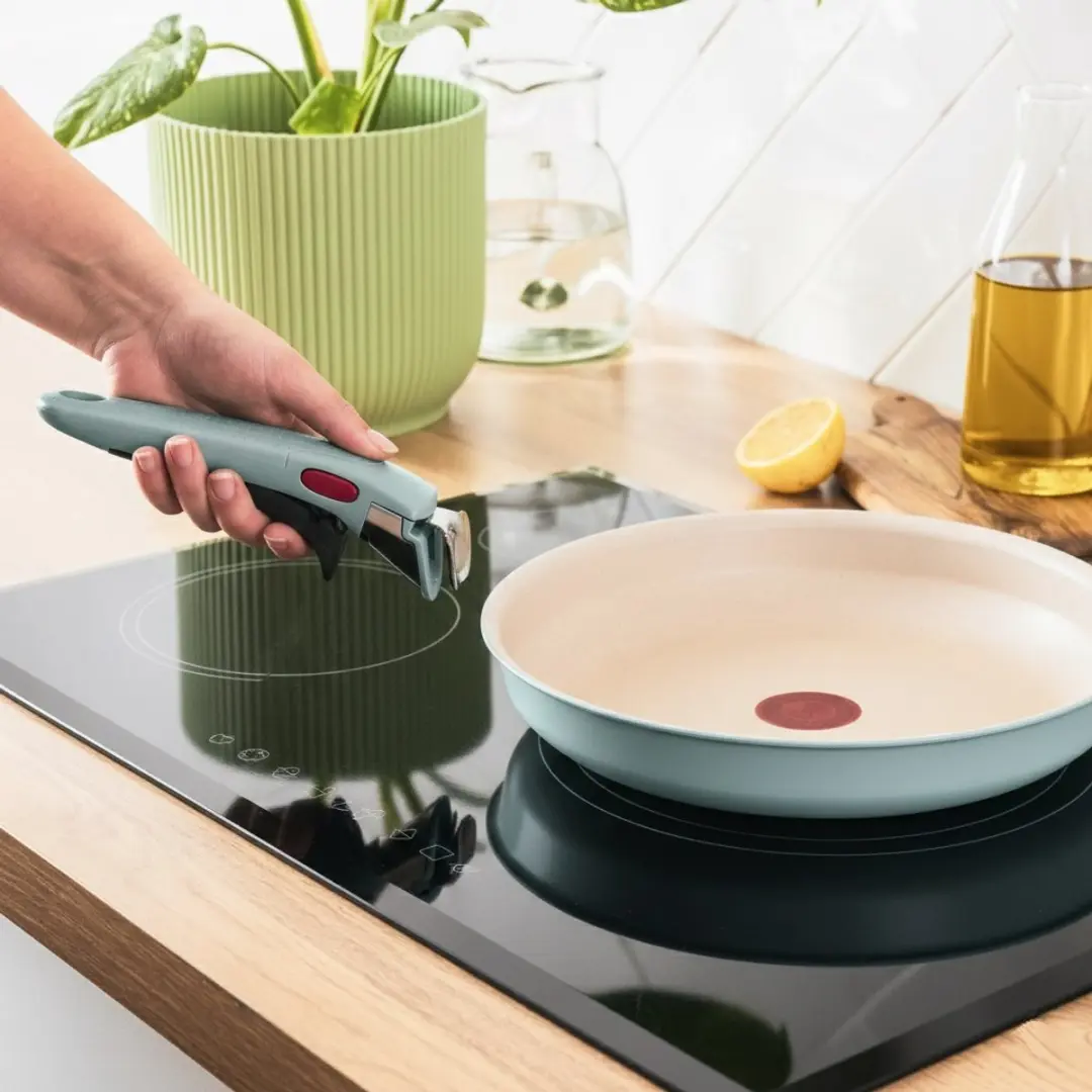 Tefal Ingenio Harmony L8049502 Pannenset 5-delig - Eucalyptus - afbeelding 5 van 6