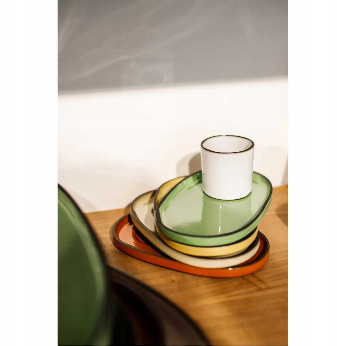 Revol Espressokop RV-652687-4 - 80ml - Wit met zwarte rand - afbeelding 3 van 4