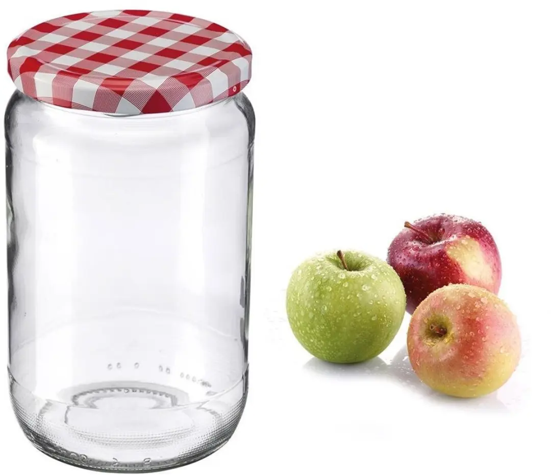 Westmark Glas met Twist-Off Deksel 720ml - Ø82mm - Meerkleurig