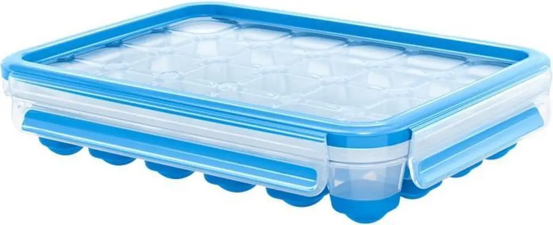 Emsa Clip & Close IJsblokjesdoos 24 Stuks - Blauw - afbeelding 6 van 6