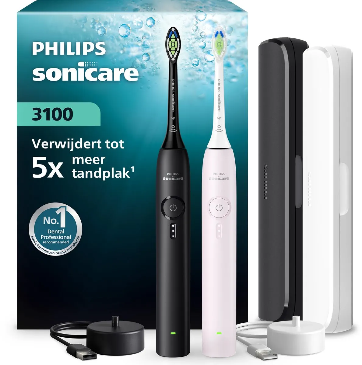 Philips Sonicare 3100 HX4072/42 Elektrische Tandenborstel
