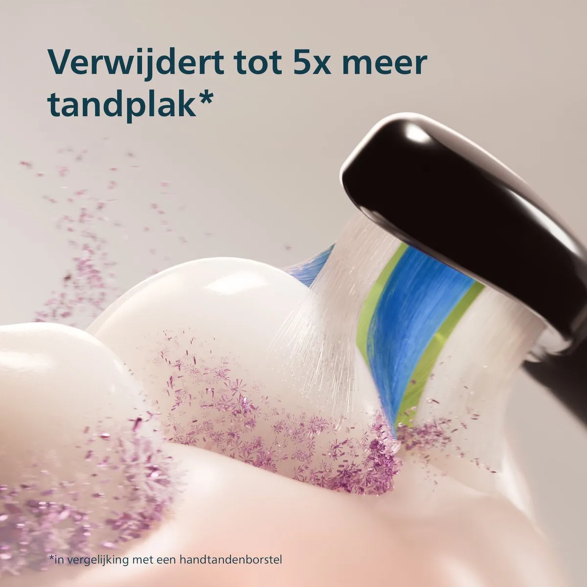Philips Sonicare 3100 HX4072/42 Elektrische Tandenborstel - 2 Stuks - Zwart/Roze