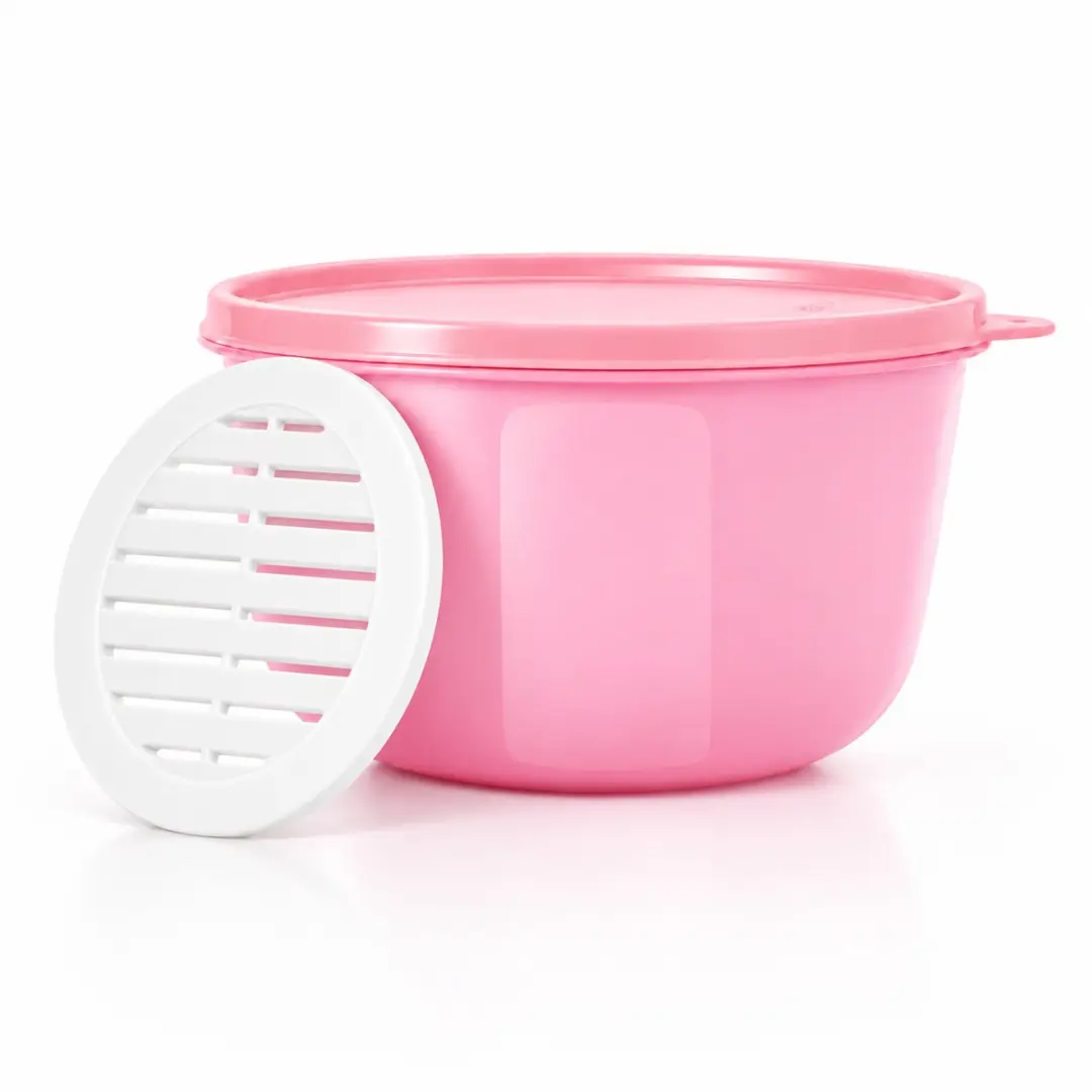 Tupperware Ruimtekom 2 l Roze met Rooster