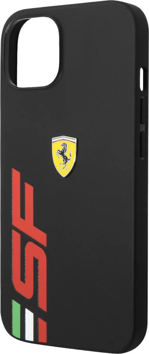 Ferrari Pu Leer iPhone 14 Plus Hoesje - Zwart - MPN 3666339062774